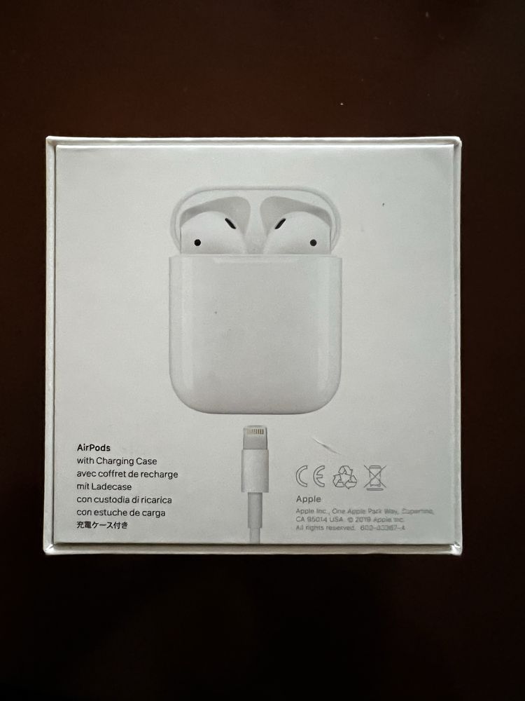 Apple Airpods 2 A2031 Sluchawki Bezprzewodowe Douszne True Wireless