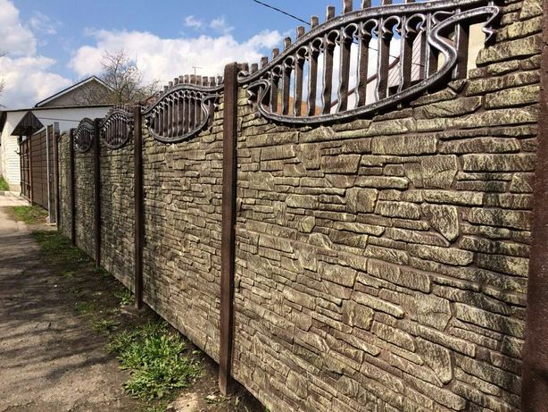 бетонные заборы в виннице бетонні паркани у вінниці