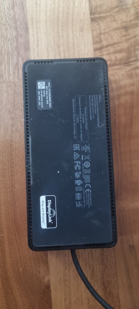 Stacja dokująca Dell D6000 z zasilaczem