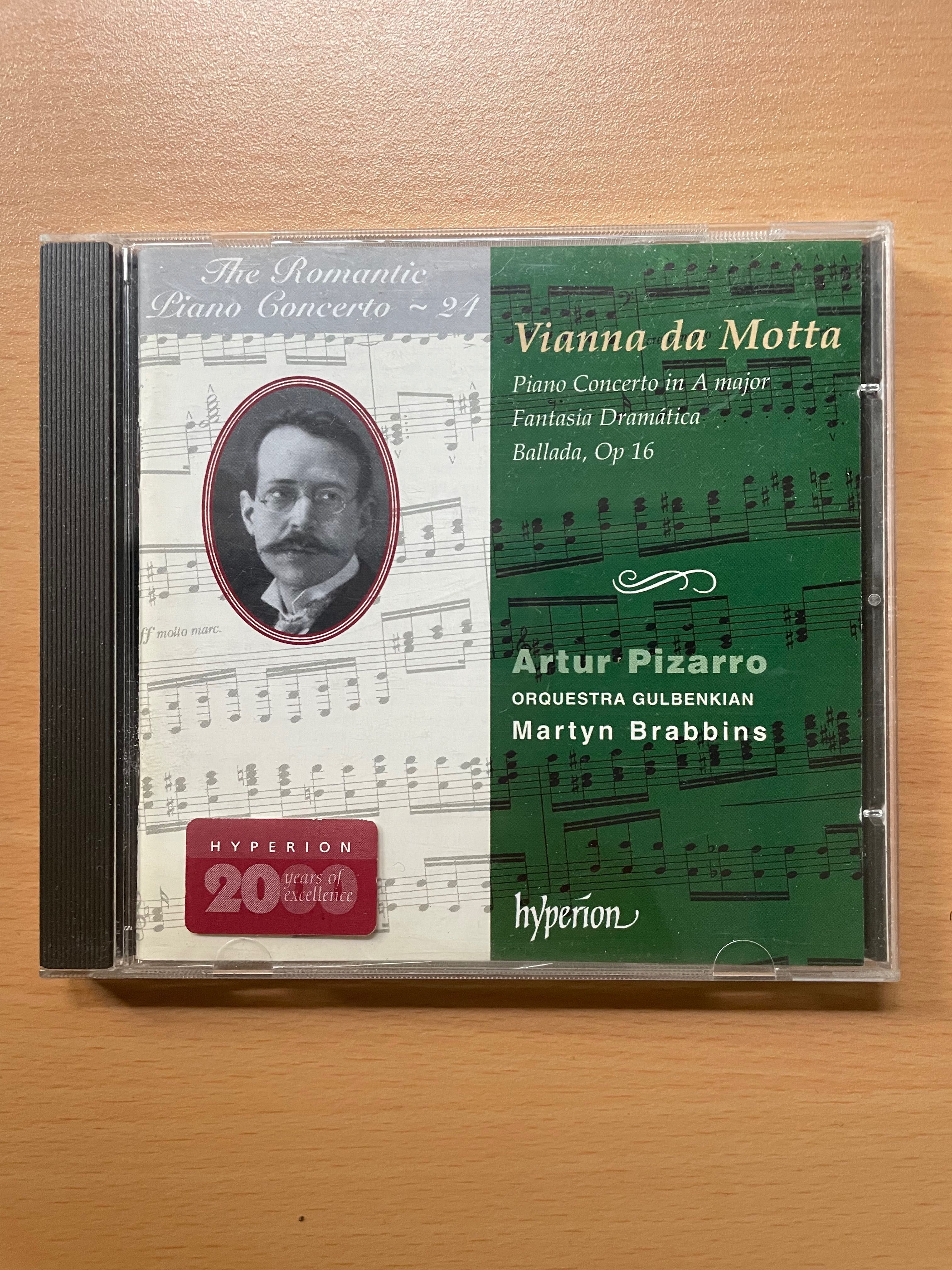 CD Vianna da Motta piano e Orquestra . Gulbenkian