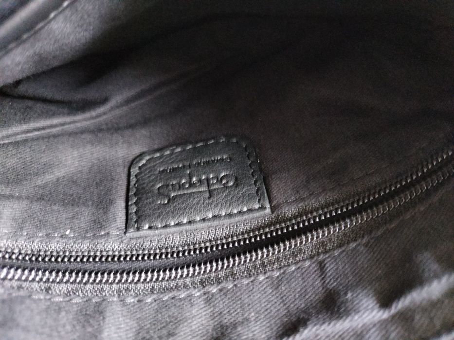 Skórzana Octopus kolorowa torba na ramię listonoszka stylowa oryginaln