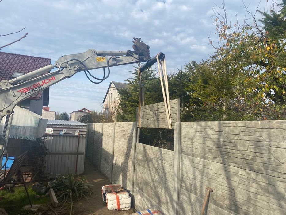 Usługi koparką Ostrowiec,Opatów Bałtów roboty ziemne fundamenty kopark