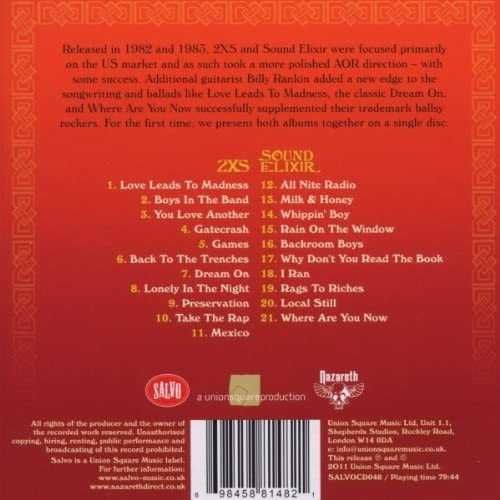 Nazareth 2XS Sound Elixir CD remastered 2011