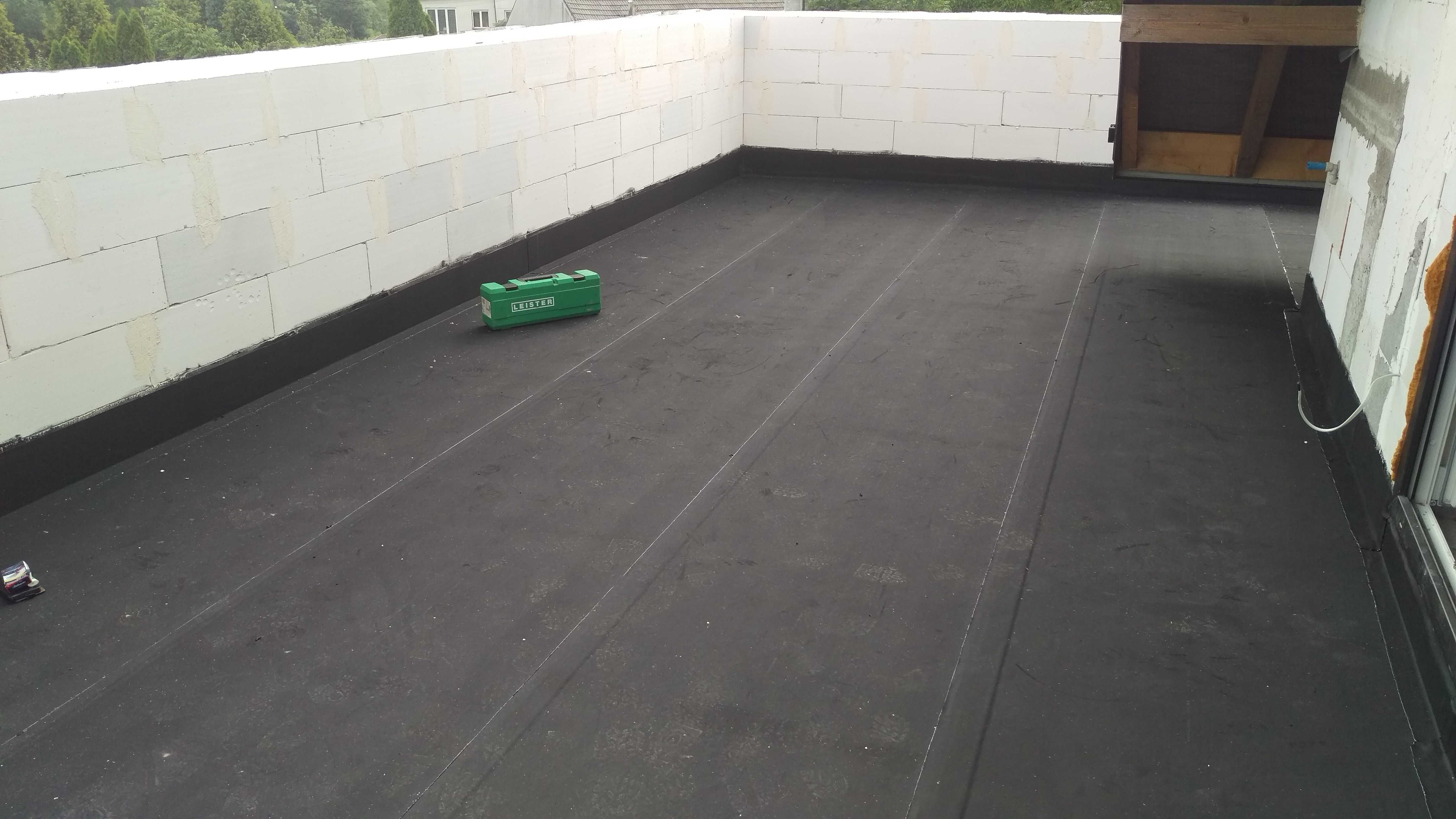 Hydroizolacja taras /balkon / dach płaski    EPDM