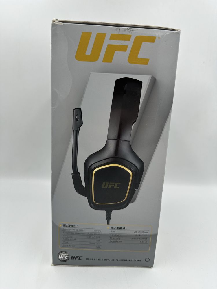 Słuchawki KONIX UFC do PC, Nintendo, ps4, ps5, xbox