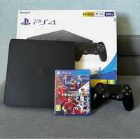 PS4 Slim Jak nowa IDEAŁ PlayStation 4 pudełko pad gra