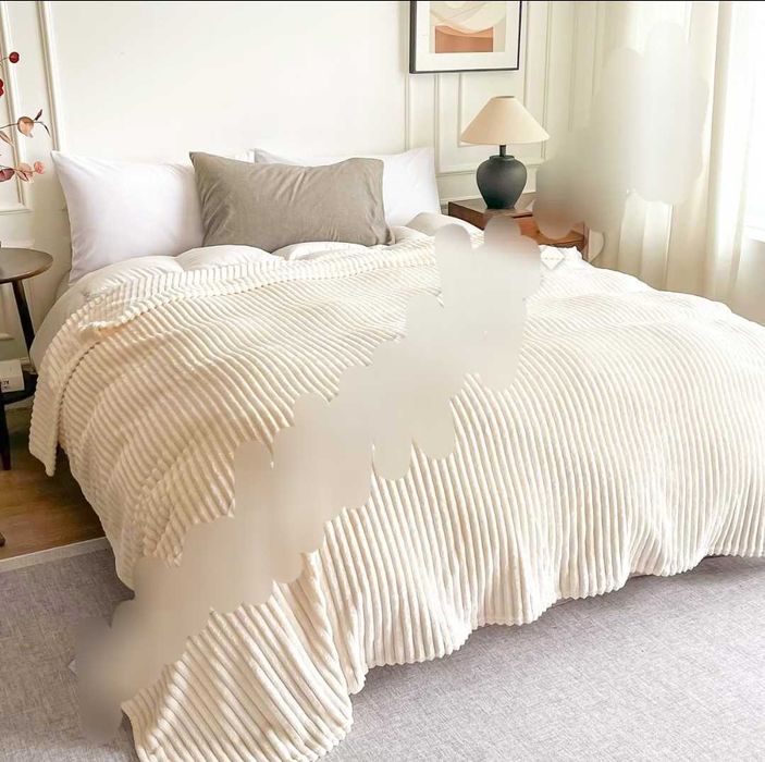 Плед  200-220 євророзмір  шарпей полоска покривало