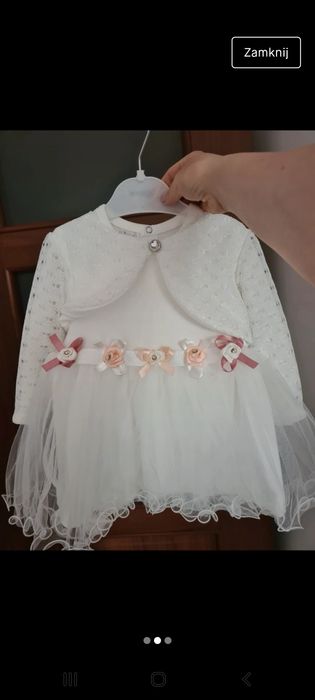 Sukienka na chrzciny