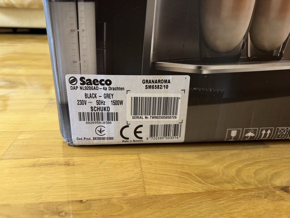 New - Кавомашина автоматична Saeco GranAroma SM6582/10