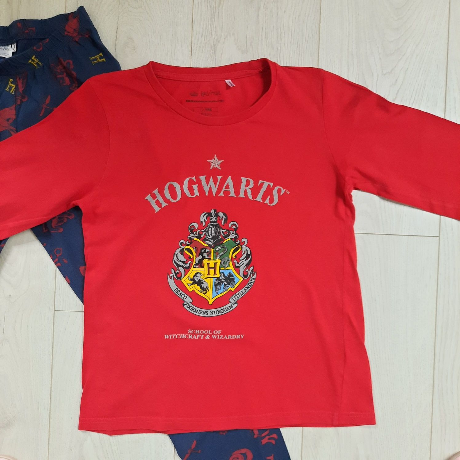 Piżama Harry Potter Hogwarts jak nowa r.140/146