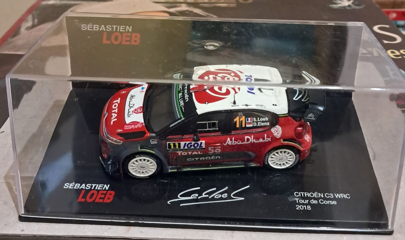 Altaya 1/43, Sebastien Loeb, Citroën DS3, Skoda Fabia.