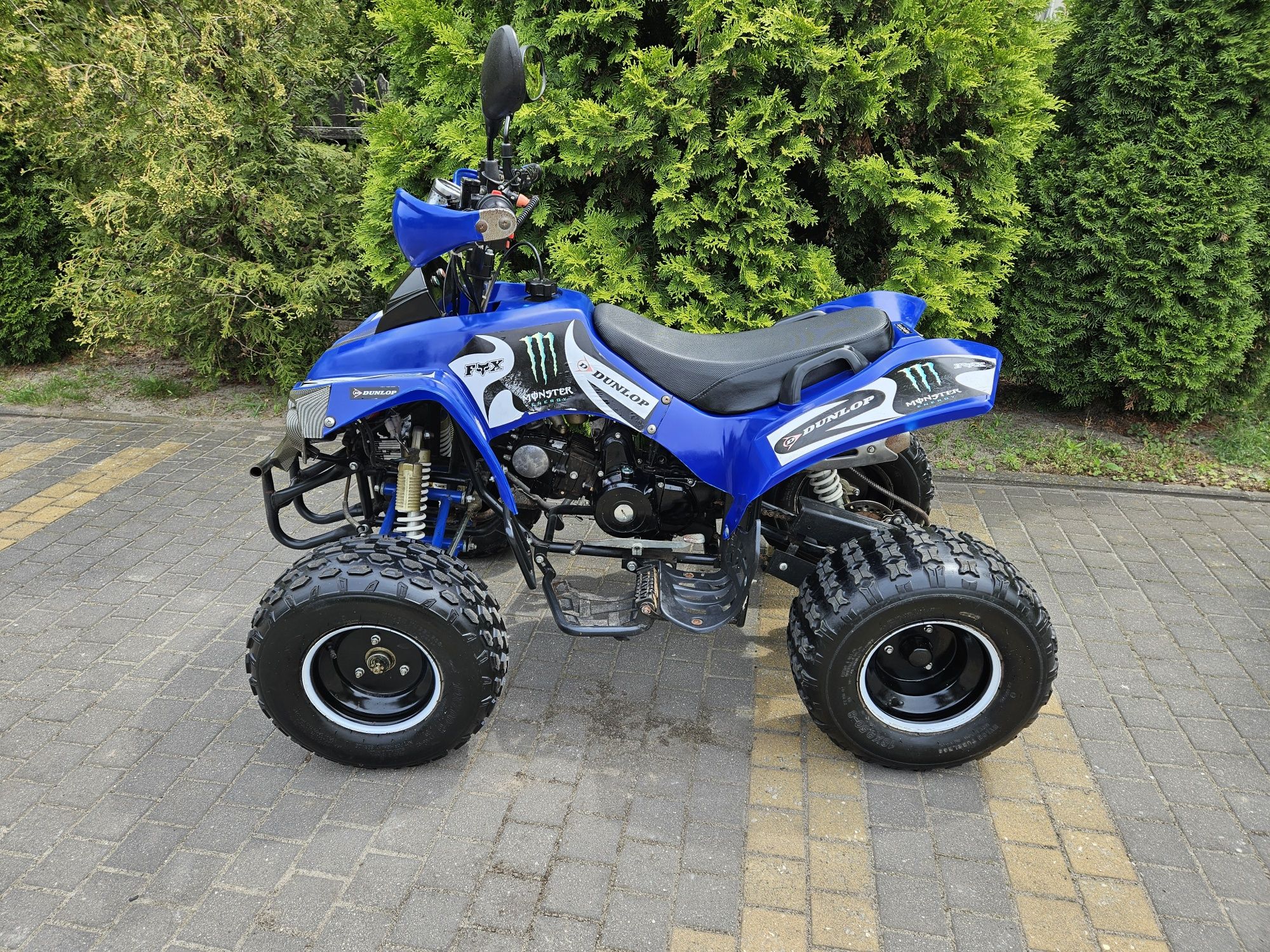 Quad Bombardier 125cc półautomat 3+1, 8", xtr kxd varia hummer