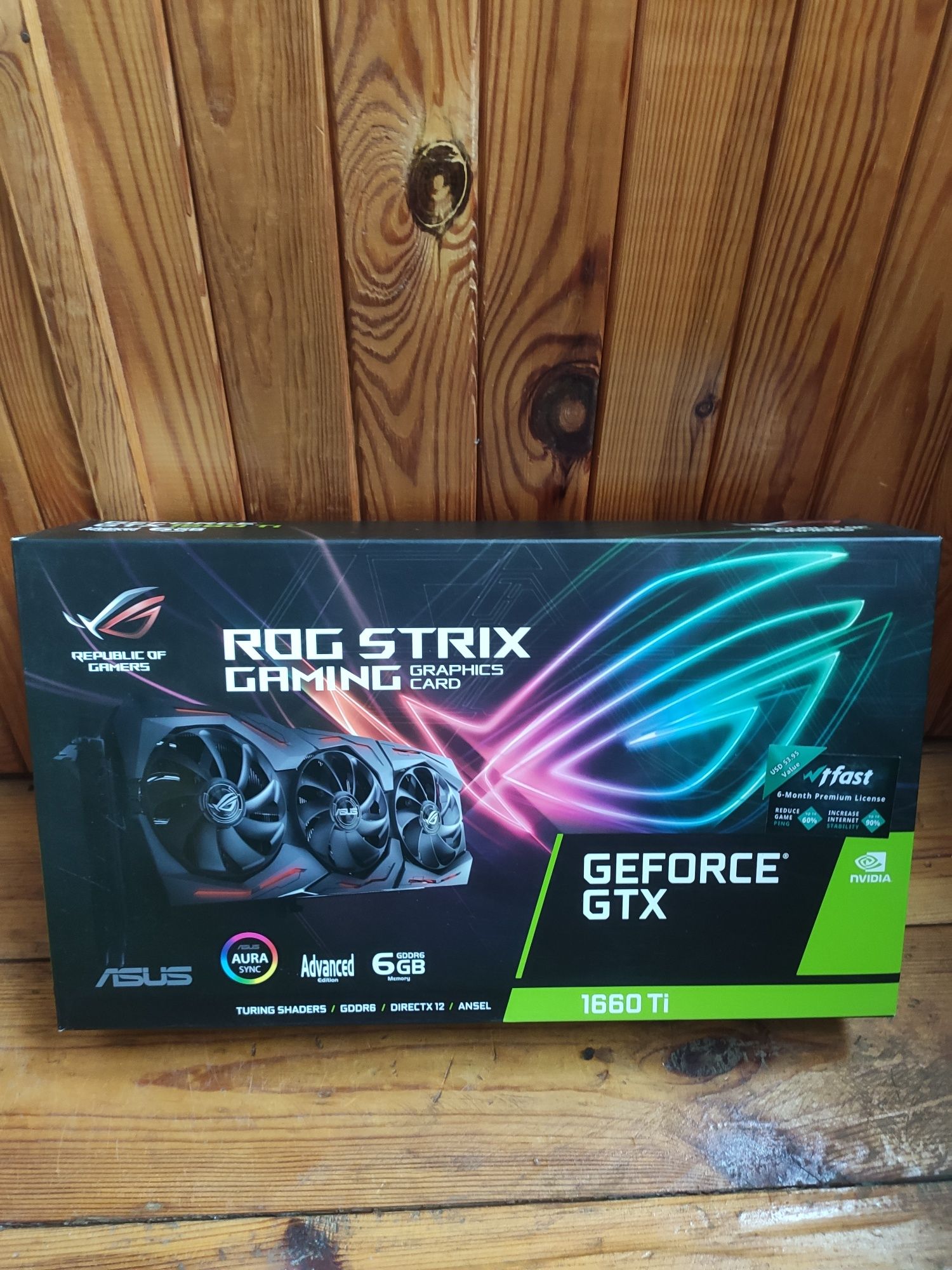 Відеокарта Asus ROG GeForce GTX 1660 Ti STRIX Advanced