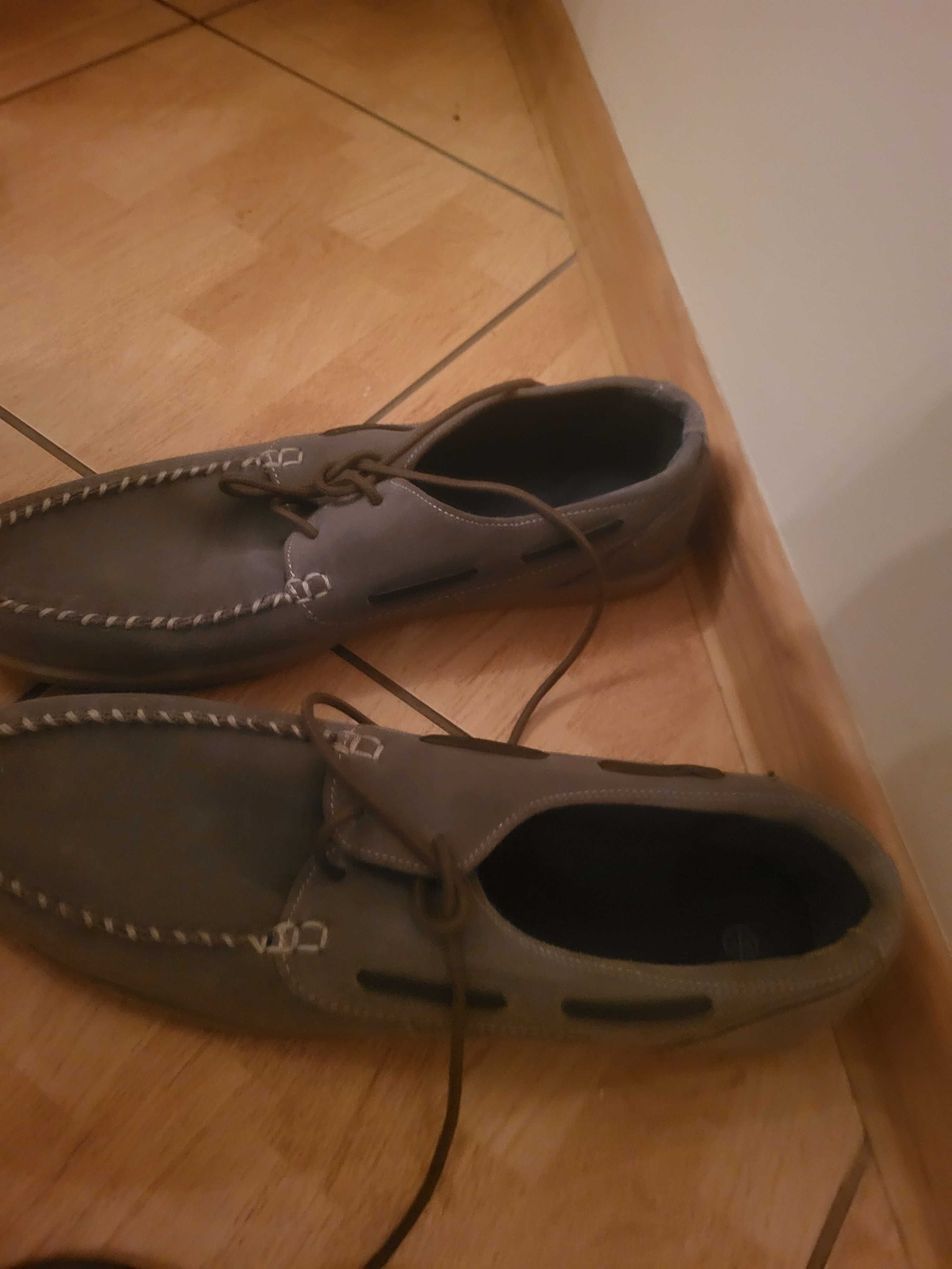 Mokasyny męskie,zamszowe,nowe