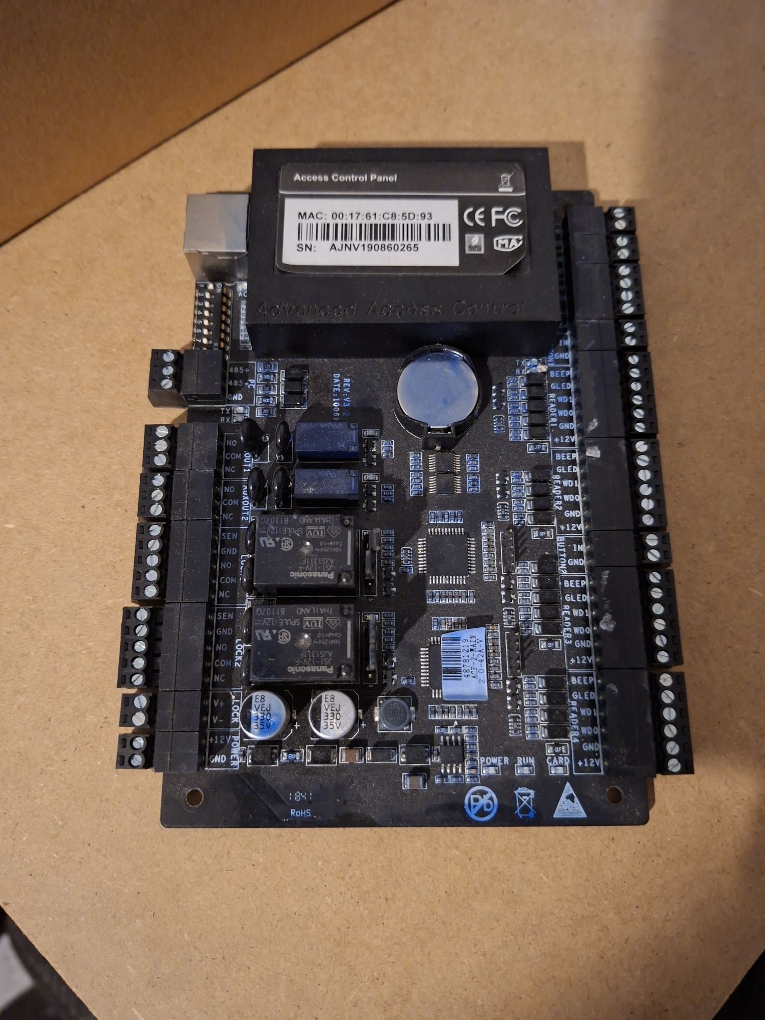 Kontroler dostępu ZKTeco GL-C3-PRO200