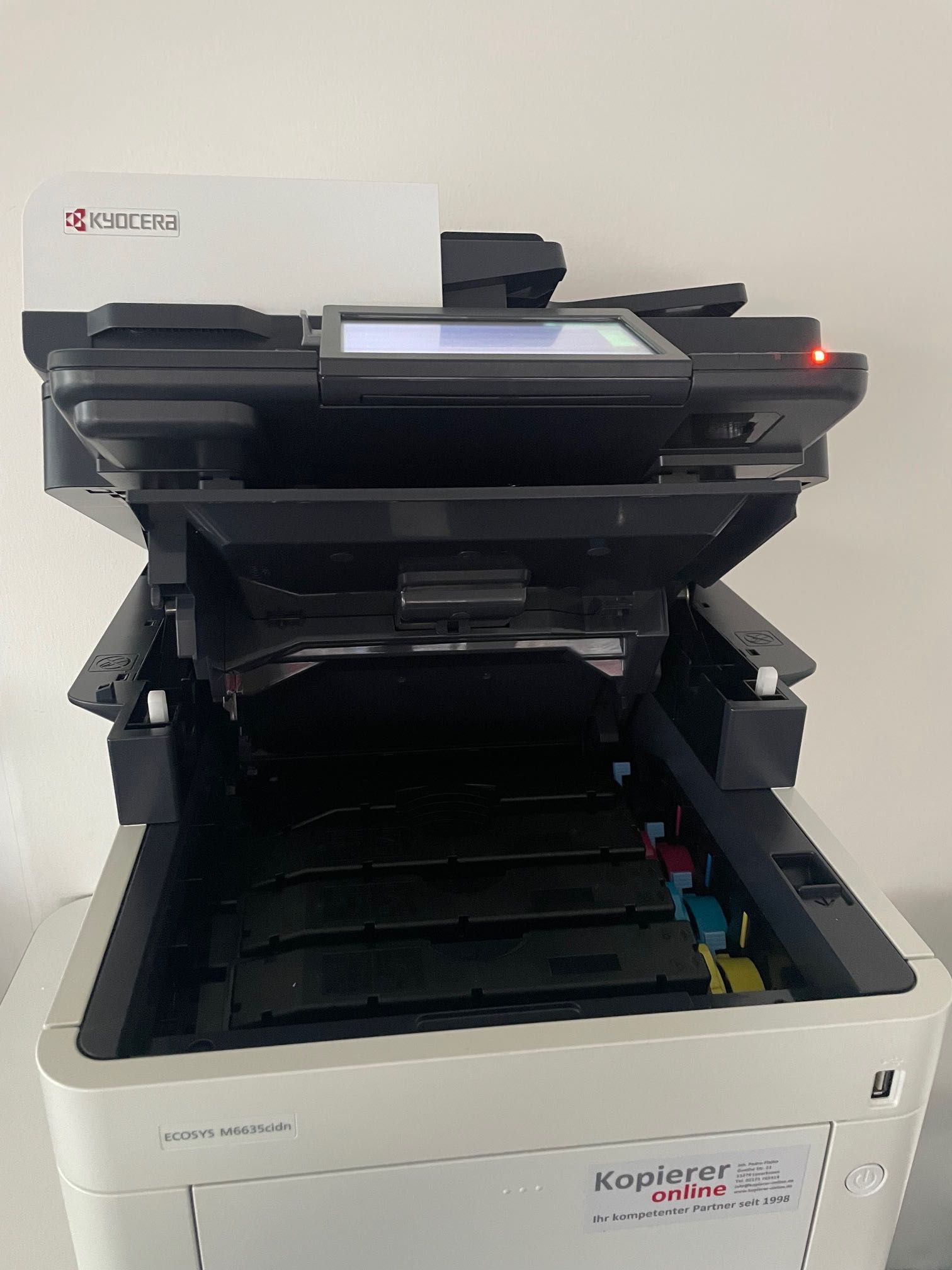 Kyocera Ecosys M6635CIDN, Fotocopiadora a cores, DUAL-Scanner, 35 ppm