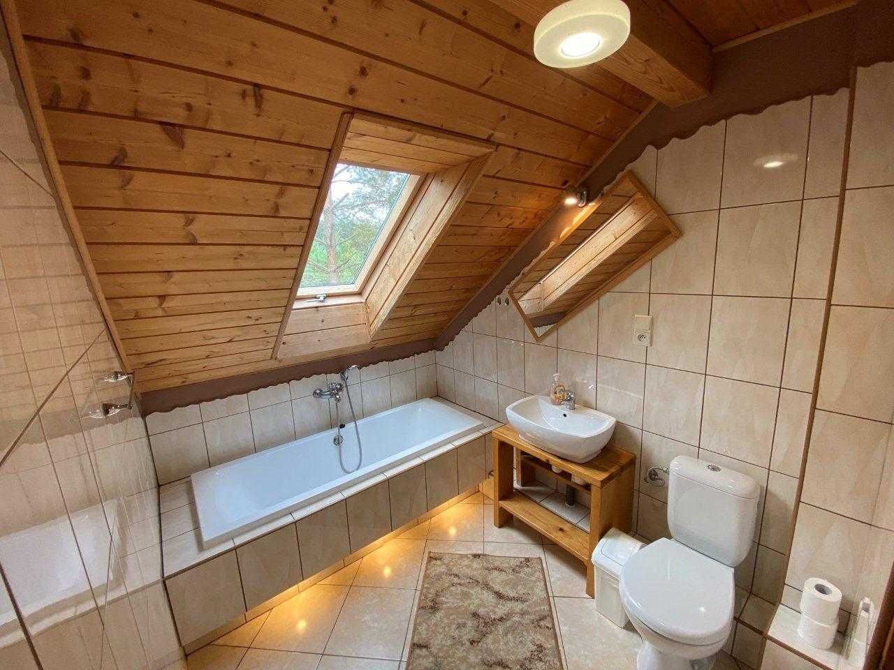 Dom w Puszczy Augustowskiej - Balia , Sauna