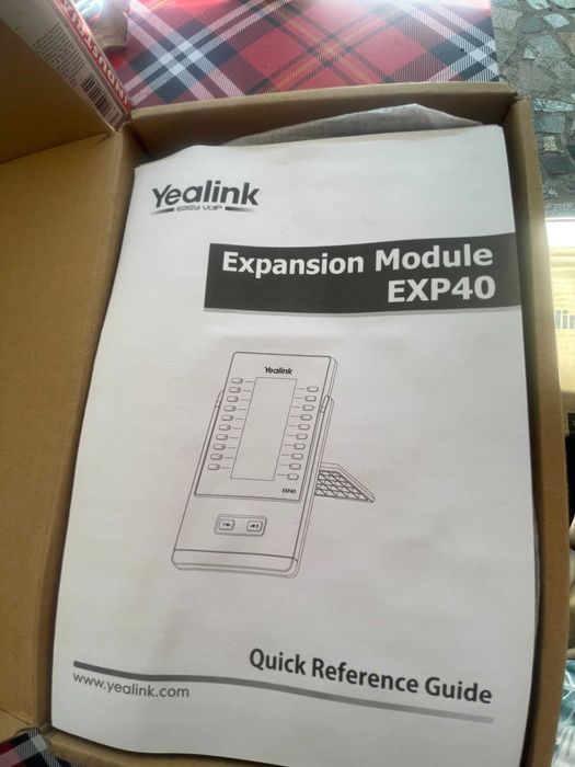 Módulo de IP suplementar YEALINK EXP40