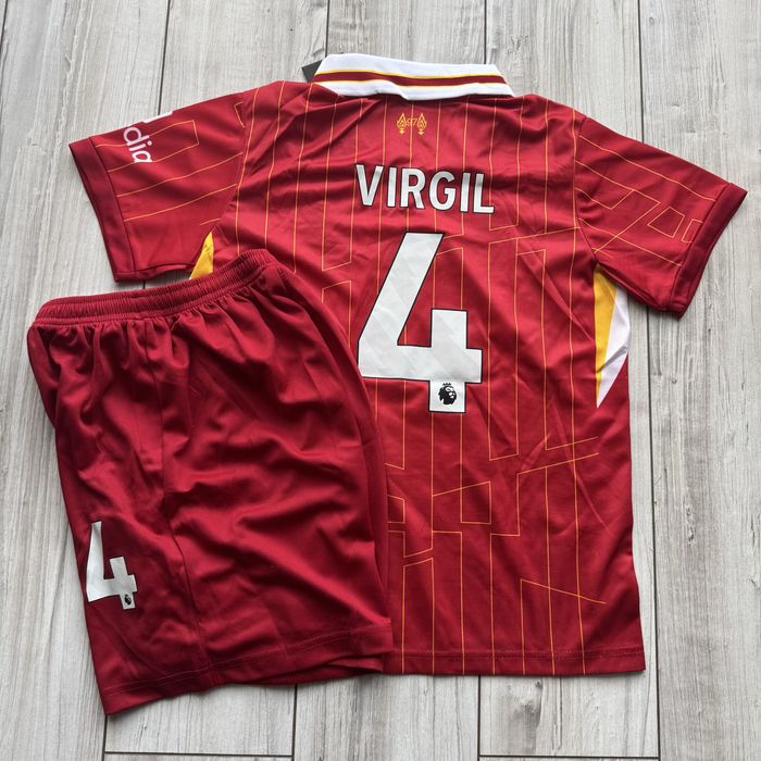 Komplet piłkarski koszulka Virgil Van Dijk  Liverpool Fc rozmiar 146