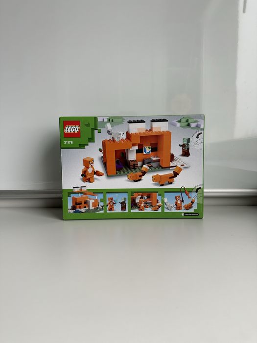 Lego 21178 Minecraft siedlisko lisów