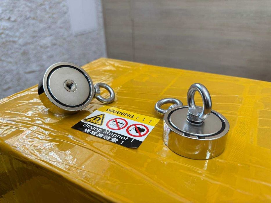 150кг Магніт Пошуковий Неодимовий Двосторонній LNM-60-2 Потужний Новий