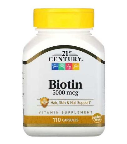 Биотин, біотин ,дозування 5000- 265 грн -110 шт