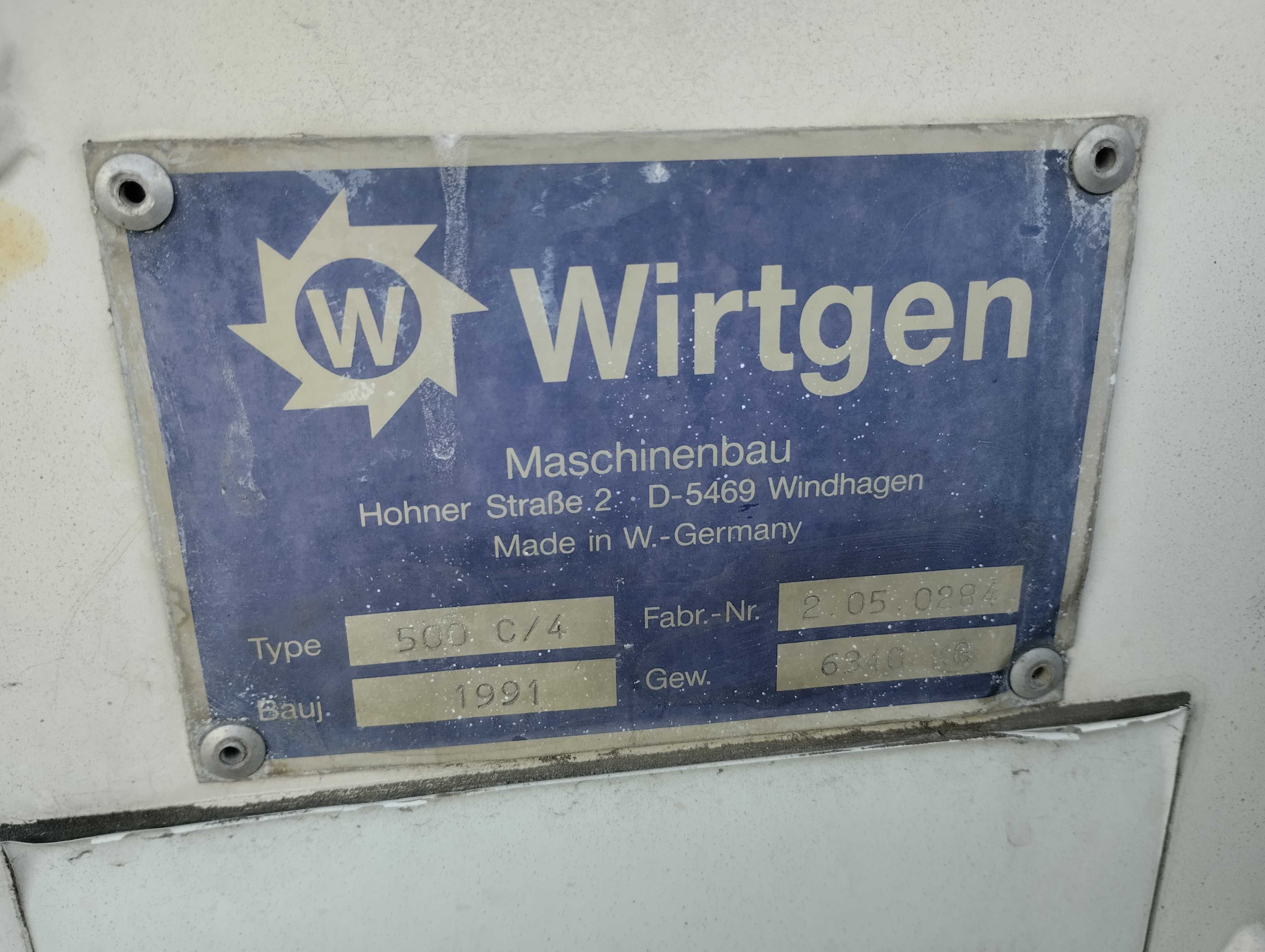 Frezarka do asfaltu WIRTGEN