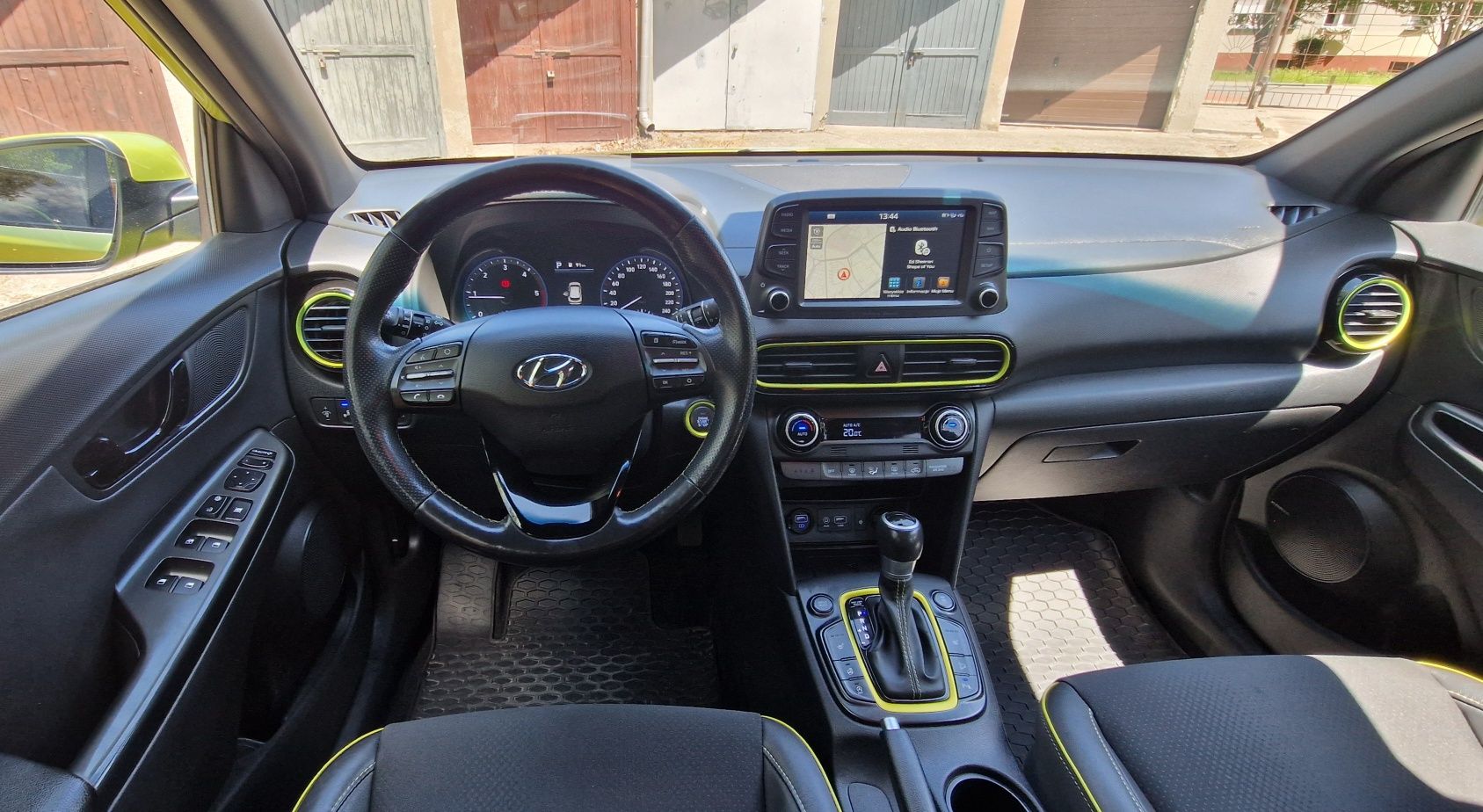 Hyundai Kona 2019, 1.6 CRDi 136KM, automat 4x4, 1wł, salon PL, bezwyp.