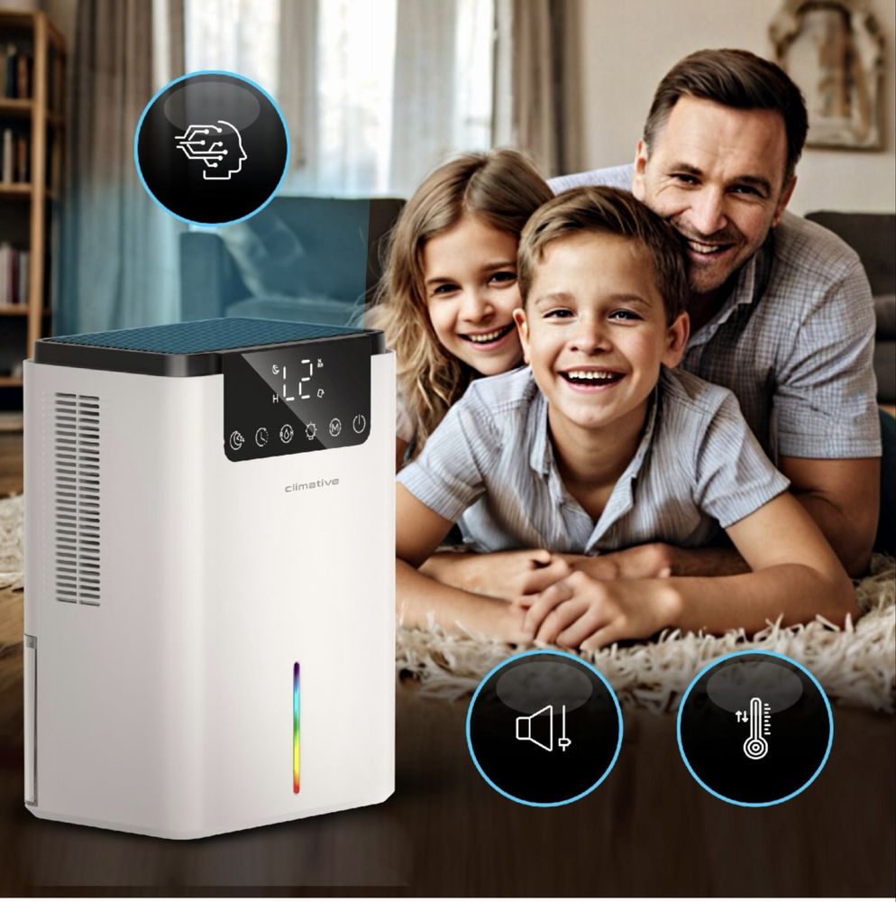 Осушитель воздуха Climative DH-070 2200 мл 38 дБ