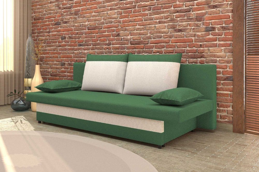 Tapczan Sofa Karmela Kanapa Łóżko Wersalka rozkładana DARMOWA DOSTAWA
