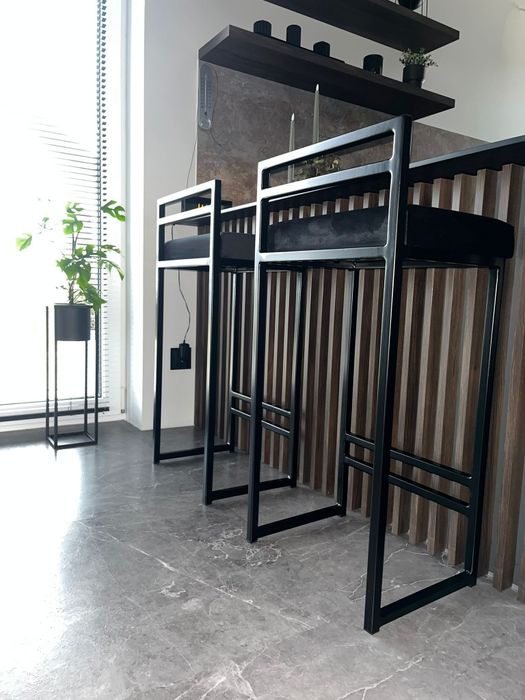 Krzesła hokery kuchnia wyspa