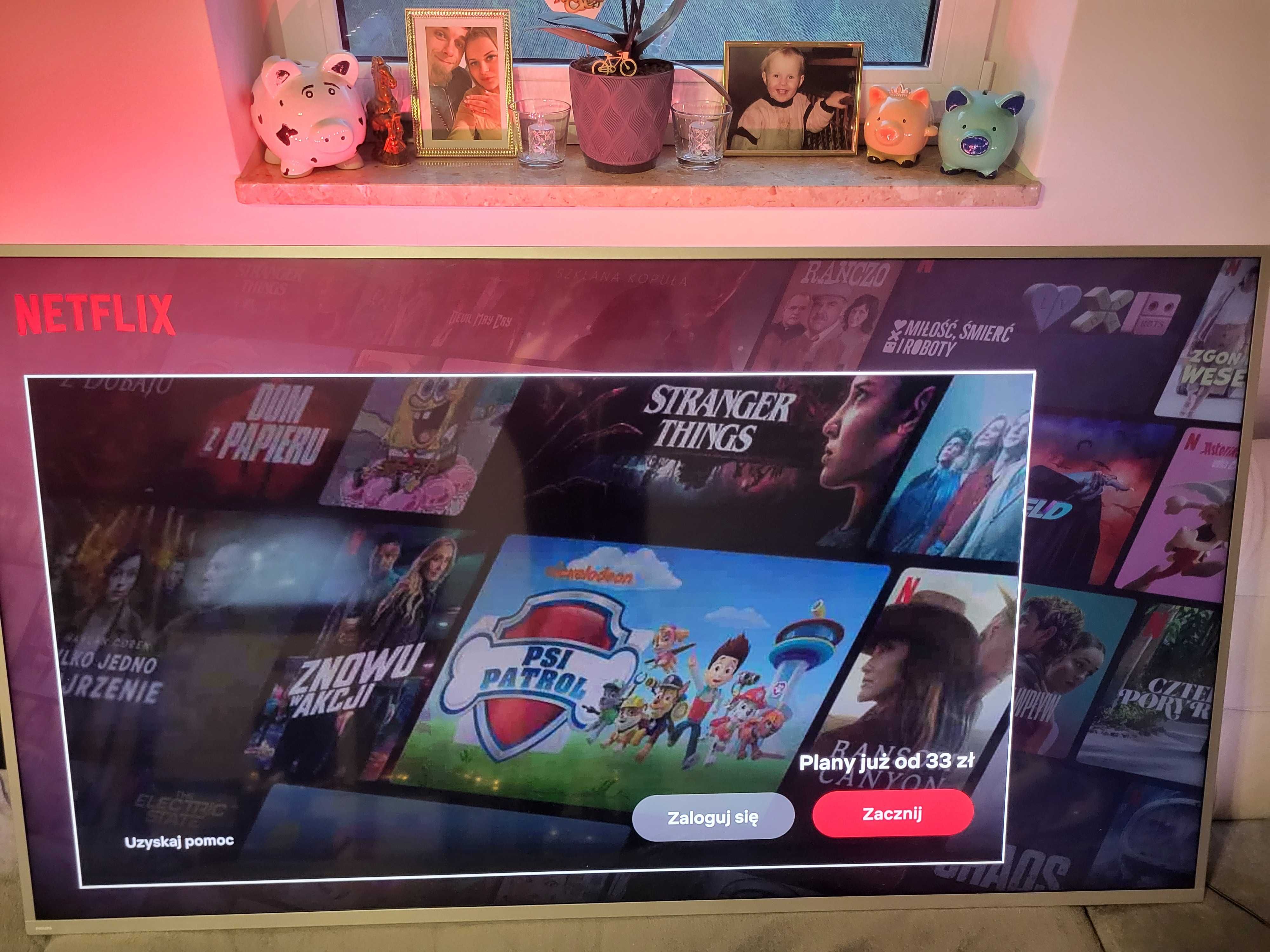 Philips 70cali, Android, 3x Ambilight