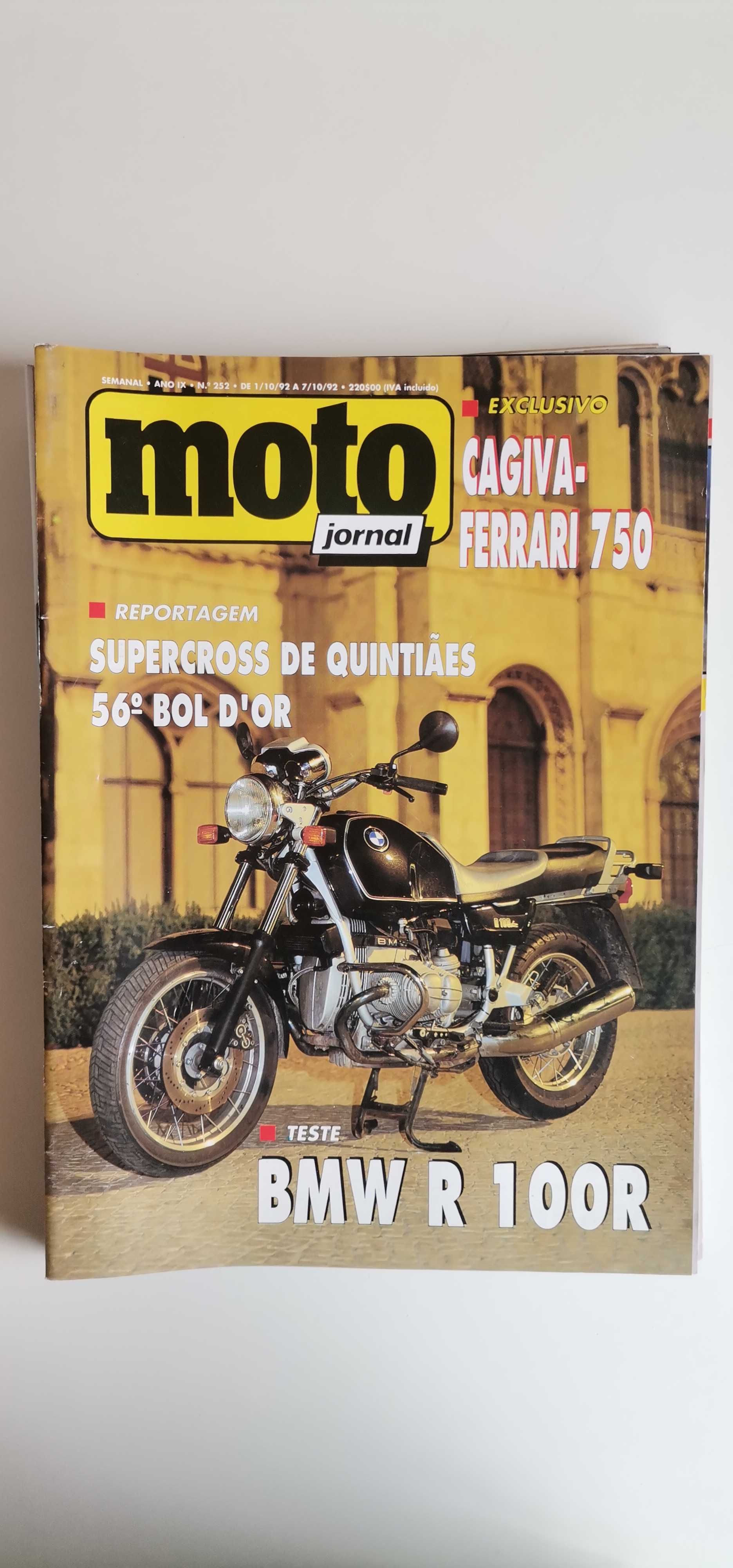 Revistas Moto Jornal (antigas 80/90)
