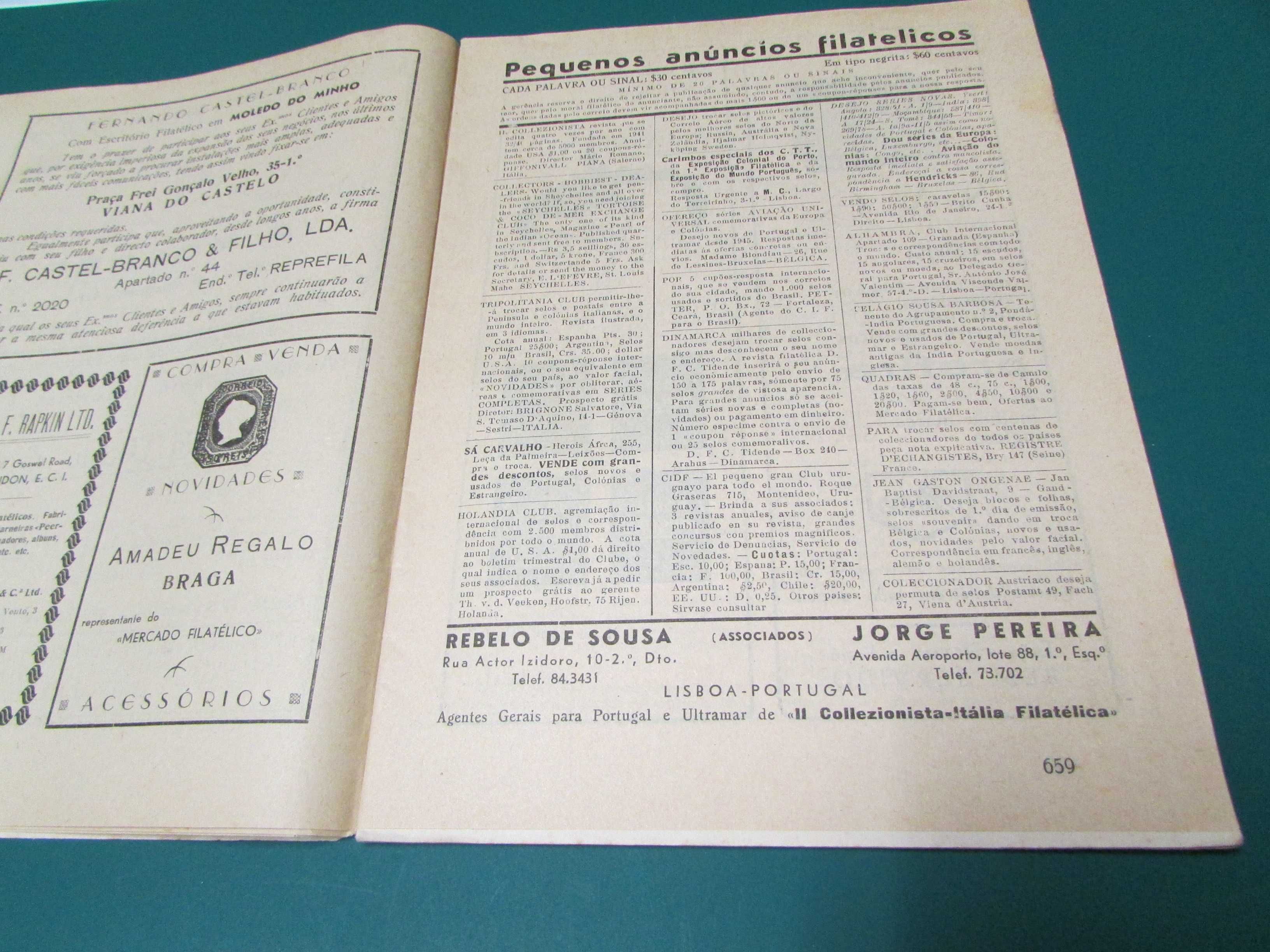 Filatelia (literatura): Mercado Filatélico - revista nº 60 (1953)