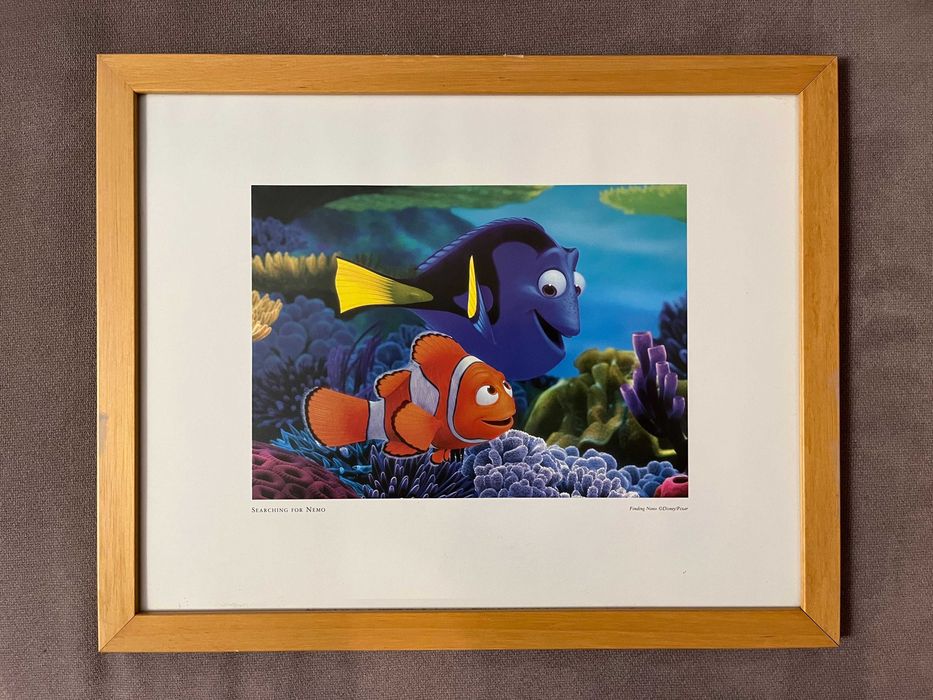 Quadros infantis com motivos de filmes de animação / Disney