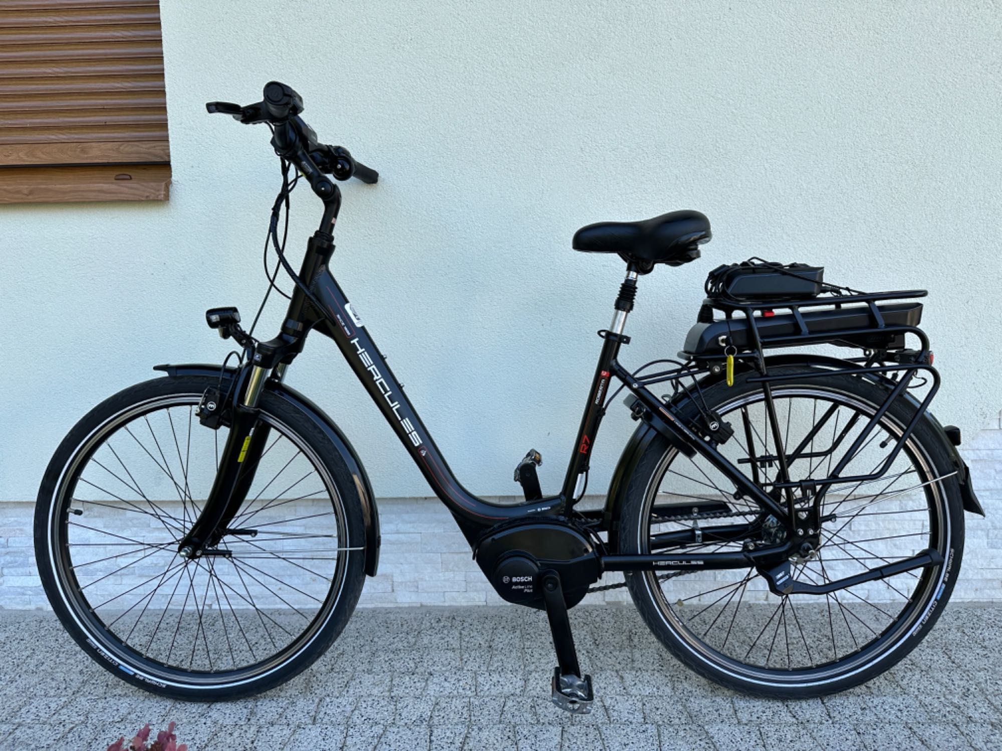 Rower HERCULES - wsp elektryczne Bosch, koła 26, alu, Nexus 7b,