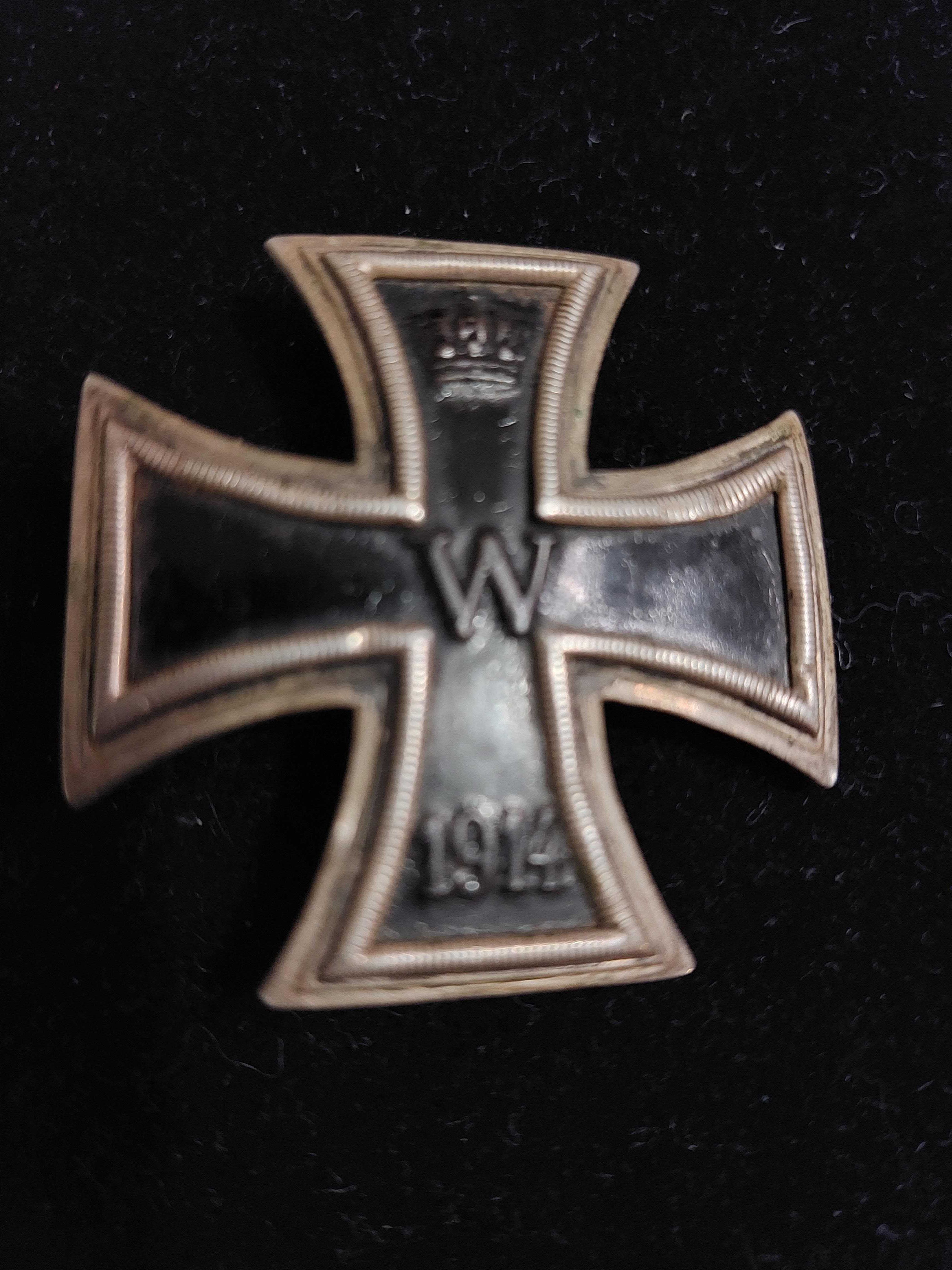 Żelazny Krzyż 1914 WWI 1 klasa