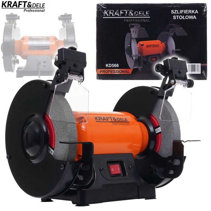 KRAFT&DELE Szlifierka Stołowa 1000w/1700w 200x20x15,88mm 2980rpm KD566