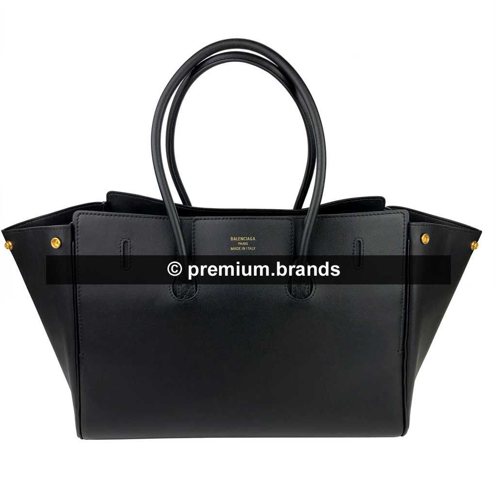Torba Balenciaga Bel Air Medium czarna skóra naturalna