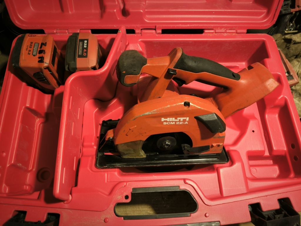 Piła tarczowa Hilti scw scm do drewna metalu