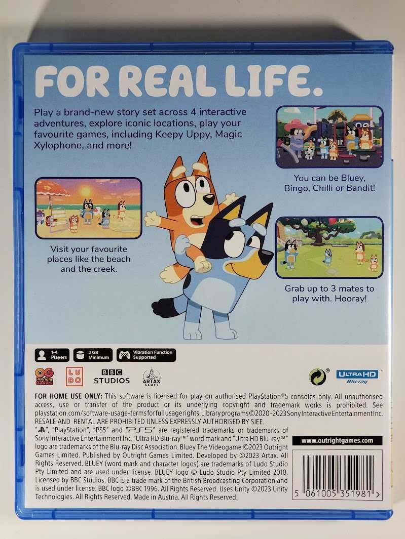 Bluey The Videogame / PS5 / Dubbing PL / Gry Używane / Metro Służew /