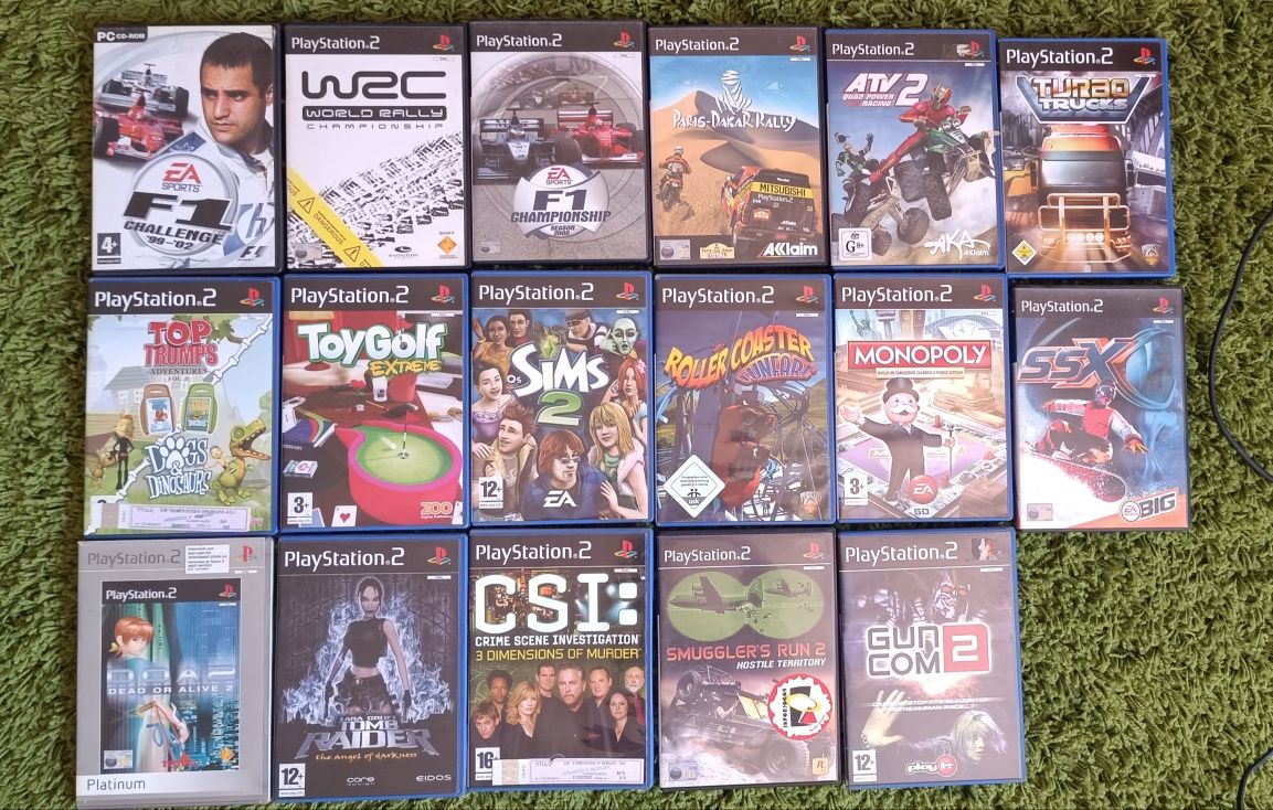 PlayStation 2 + jogos + Buzz + Singstar + comandos + Swap Magic 3