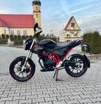Junak RSX 125 na kat B 2019r Polski salon,przebieg 3200 km,jak NOWY!RS