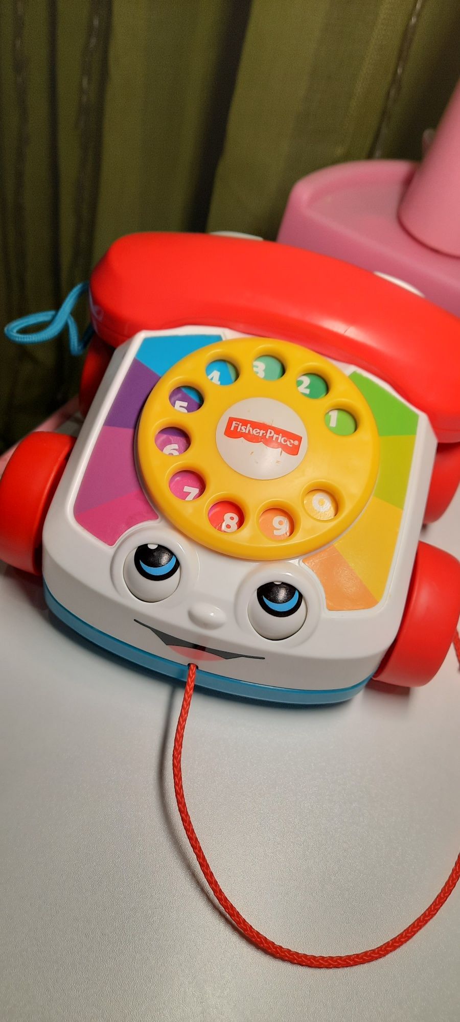 Телефон Fisher-Price каталка игрушка