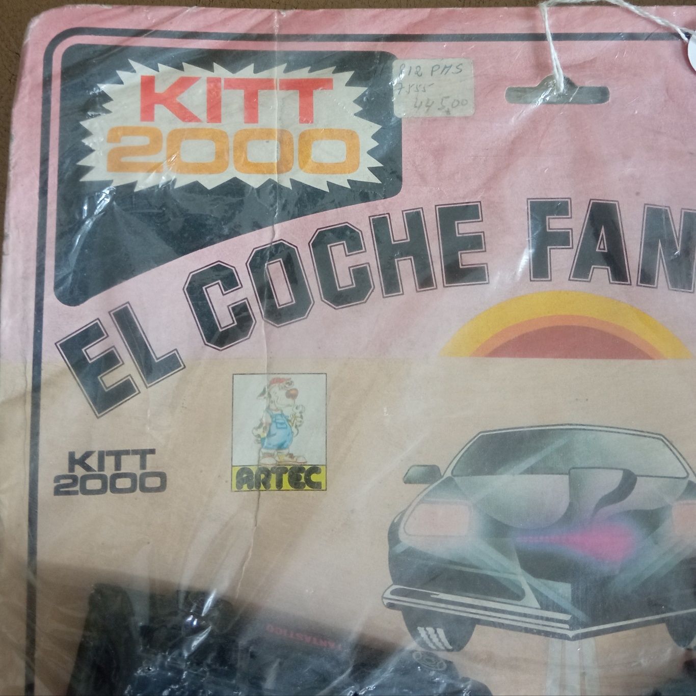 Brinquedos vintage filme Kitt o justiceiro