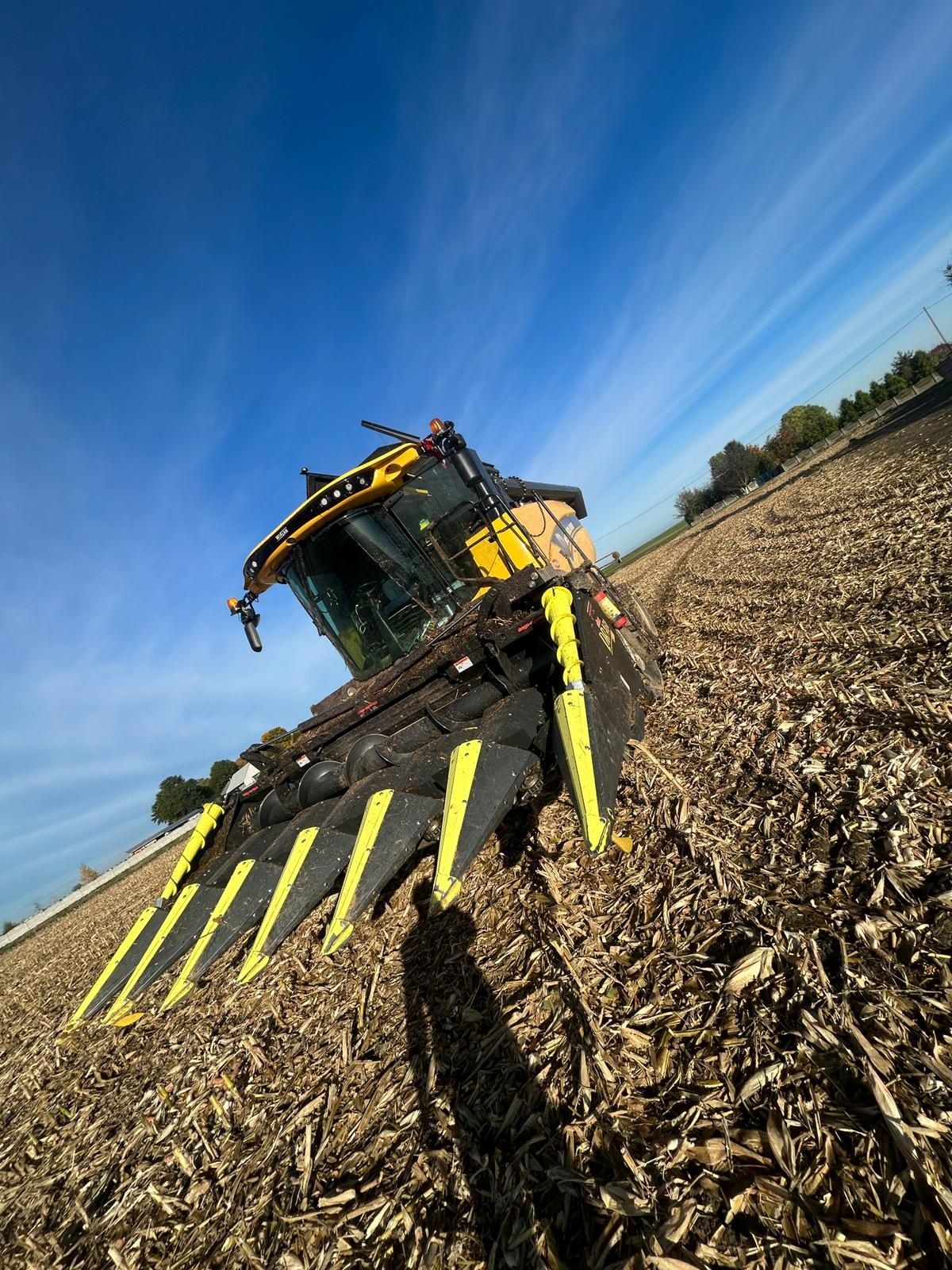 Usługi rolnicze siew kukurydzy GPS