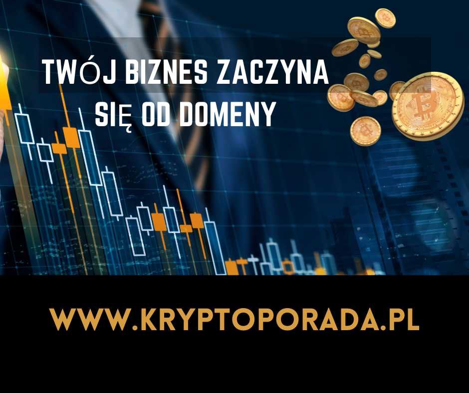 Domena dla kryptowalut, doradztwo, informacje -  kryptoporada.pl
