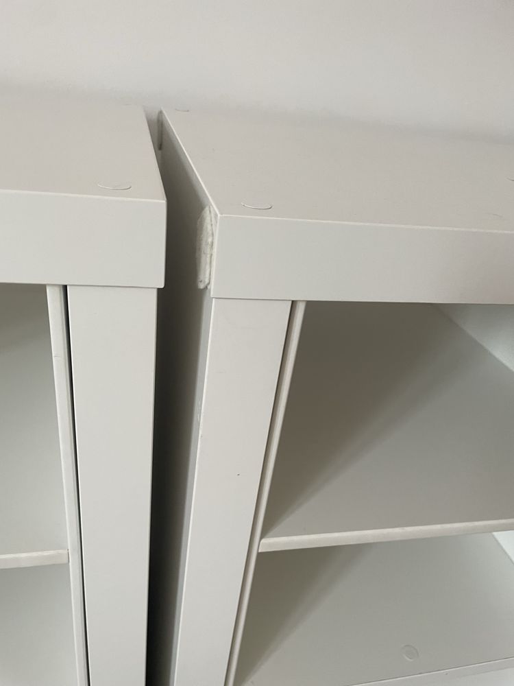 Kallax regały ikea 2x2 i wkłady 2 szt