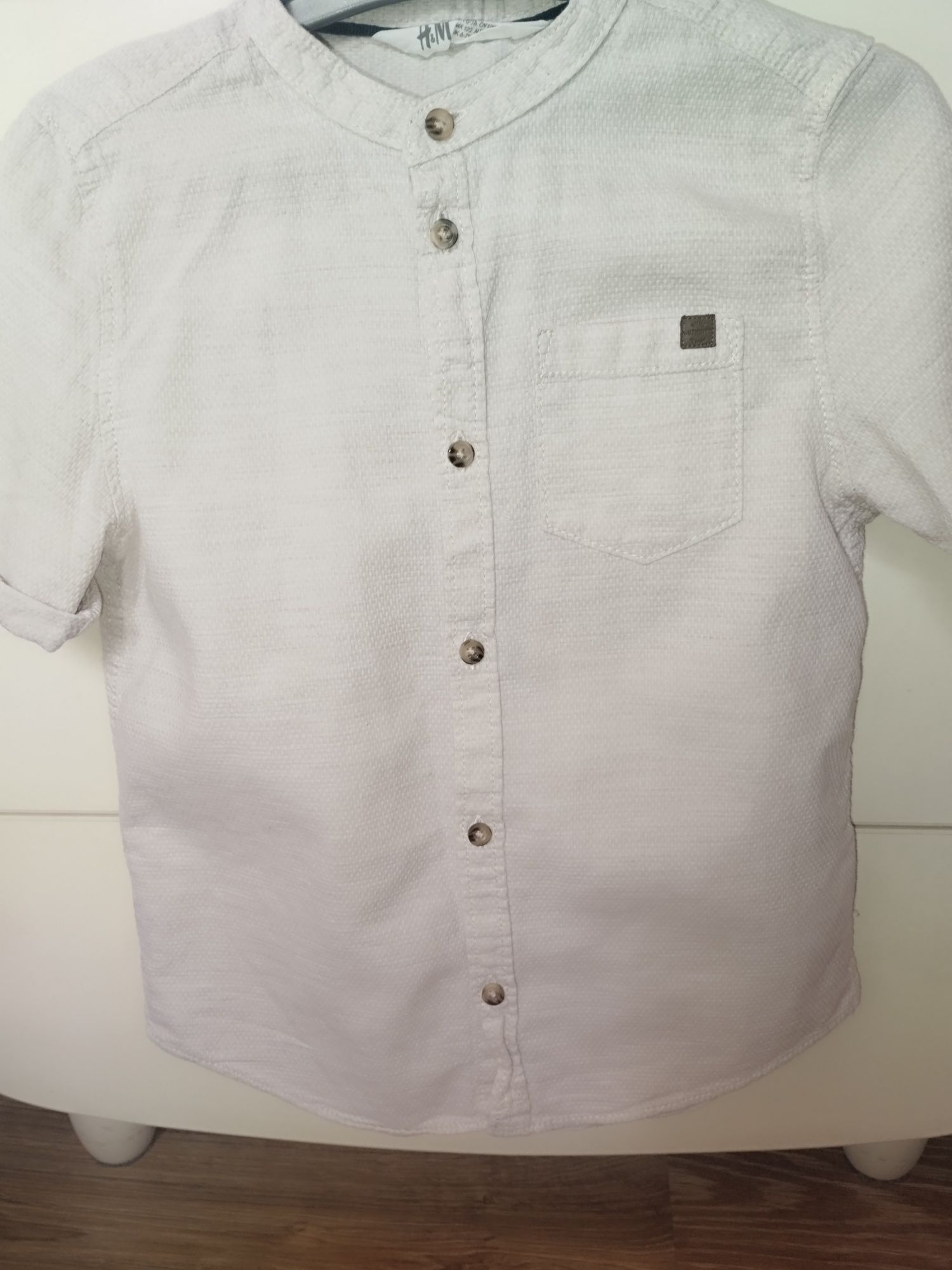Сорочка h&m на хлопчика 122р