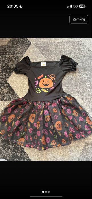 sukienka na halloween